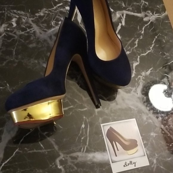 NWT Charlotte Olympia Dolly Pump 41 - Picture 4 of 7